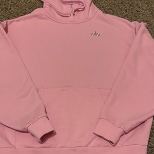 ALO Yoga Pink Hoodie Sweatshirt